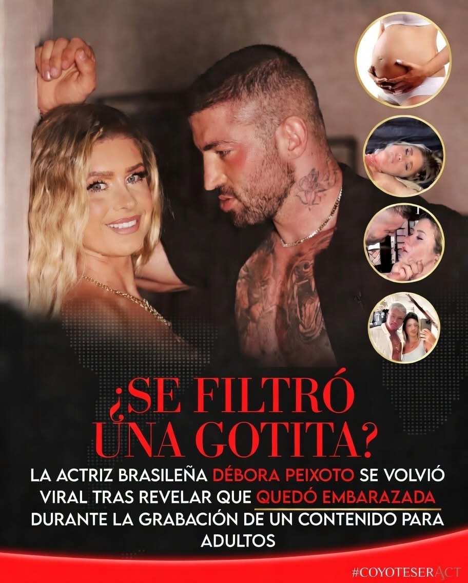 Débora Peixoto, creadora de contenido brasileña en OnlyFans, sorprendió a sus seguidores al anunciar que está embarazada de un actor con quien grabó un video para adultos.