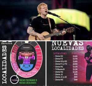 ¡BUENAS NOTICIAS! ED SHEERAN MEJORA LA EXPERIENCIA EN QUITO CON NUEVAS LOCALIDADES Y UN SEGUNDO ESCENARIO