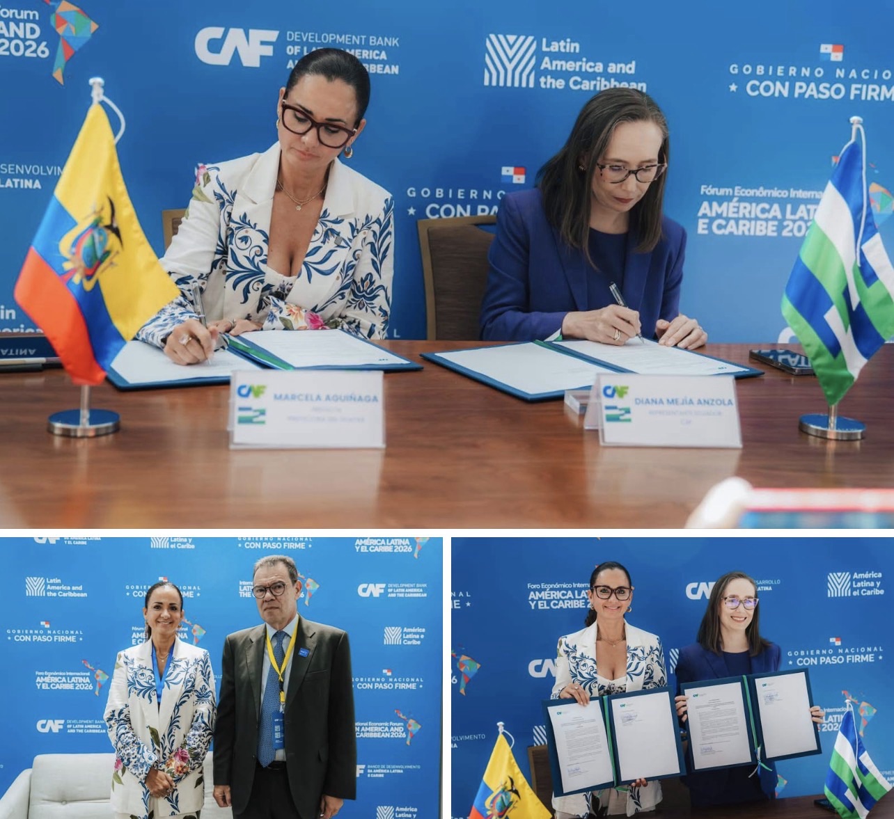 HABEMUS MANCOMUNIDAD! UN HITO HISTÓRICO LIDERADO POR LA PREFECTA MARCELA AGUIÑAGA MARCA EL CAMINO PARA RESCATAR EL RÍO GUAYAS