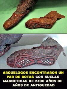 Hallaron unos zapatos de más de 2.300 años