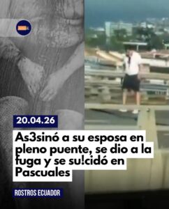 ¡FEMINICIDIO Y SU!CIDIO CONMOCIONAN GUAYAS!🚨