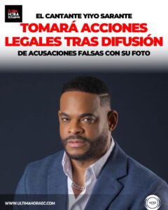 Yiyo Sarante advirtió que tomará acciones legales contra quienes utilicen indebidamente su imagen