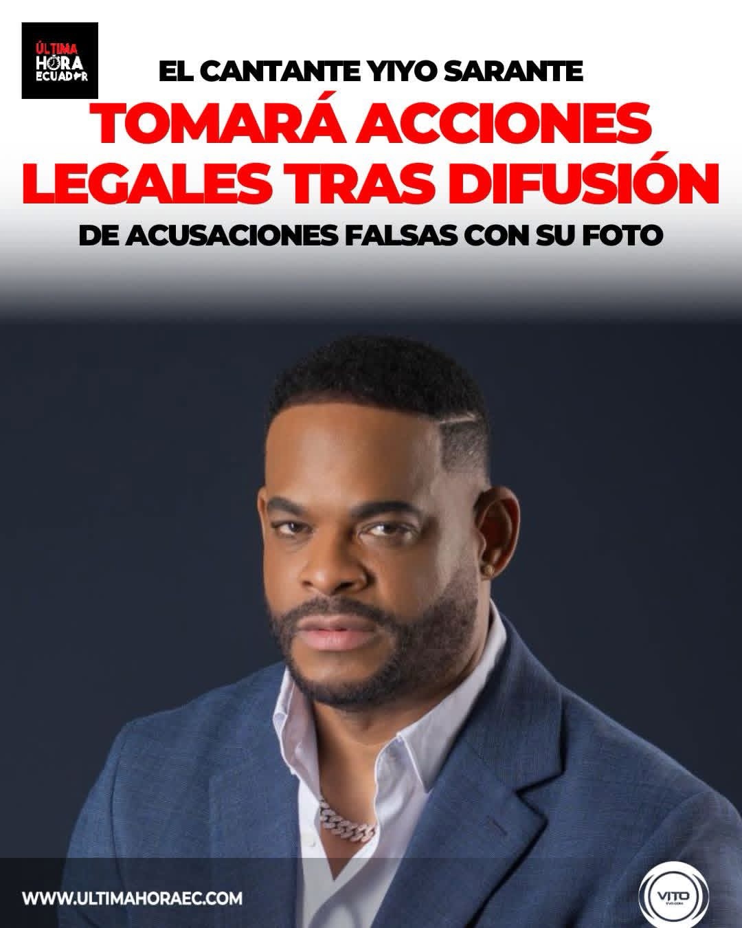 Yiyo Sarante advirtió que tomará acciones legales contra quienes utilicen indebidamente su imagen