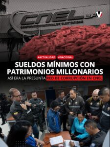 ASÍ OPERABA LA PRESUNTA RED DE CORRUPCIÓN EN CNEL