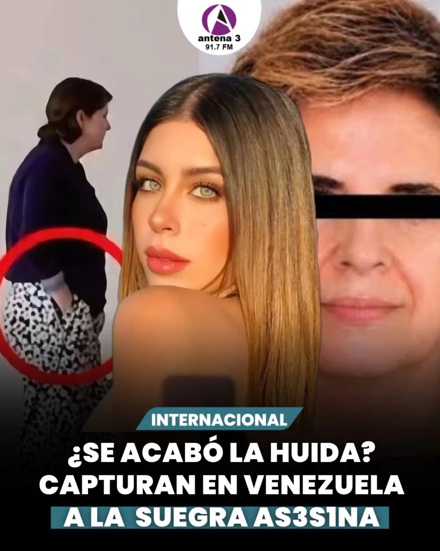 Erika María responsable del homicidio de la exreina de belleza Carolina Flores Gómez