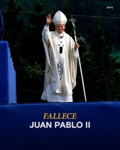 En La Historia En 2005, moría Juan Pablo II, uno de los papas más influyentes de la Iglesia Católica en el siglo XX.