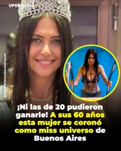 Alejandra Rodríguez demostró que la belleza no tiene fecha de vencimiento al coronarse como Miss Buenos Aires 2024 a los 60 años