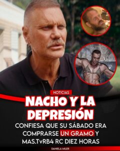 He había caído en excesos con el consumo de sustancias y alcohol