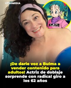 Tânia Gaidarji, la actriz de doblaje brasileña que durante años ha dado voz a Bulma en Dragon Ball, dejó a muchos fans con la boca abierta tras iniciar una nueva faceta ligada al contenido para adultos.