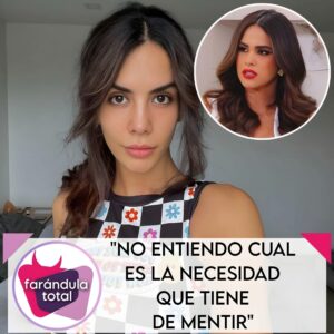 Mare Cevallos se pronuncia sobre las declaraciones de Valeria Gutti.