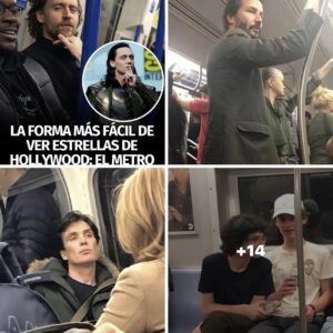 Pues resulta que la forma más fácil de conocer a una estrella de Hollywood… es coger el metro en Nueva York 👀
