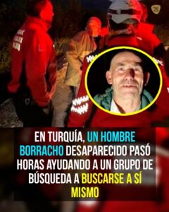 El protagonista, Beyhan Mutlu, de unos 50 años, respondió finalmente “¡estoy aquí!”