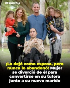 El hombre quedó con severas secuelas y ella entendió que ya no podía seguir siendo solo su esposa, sino que tendría que convertirse en su cuidadora de por vida.