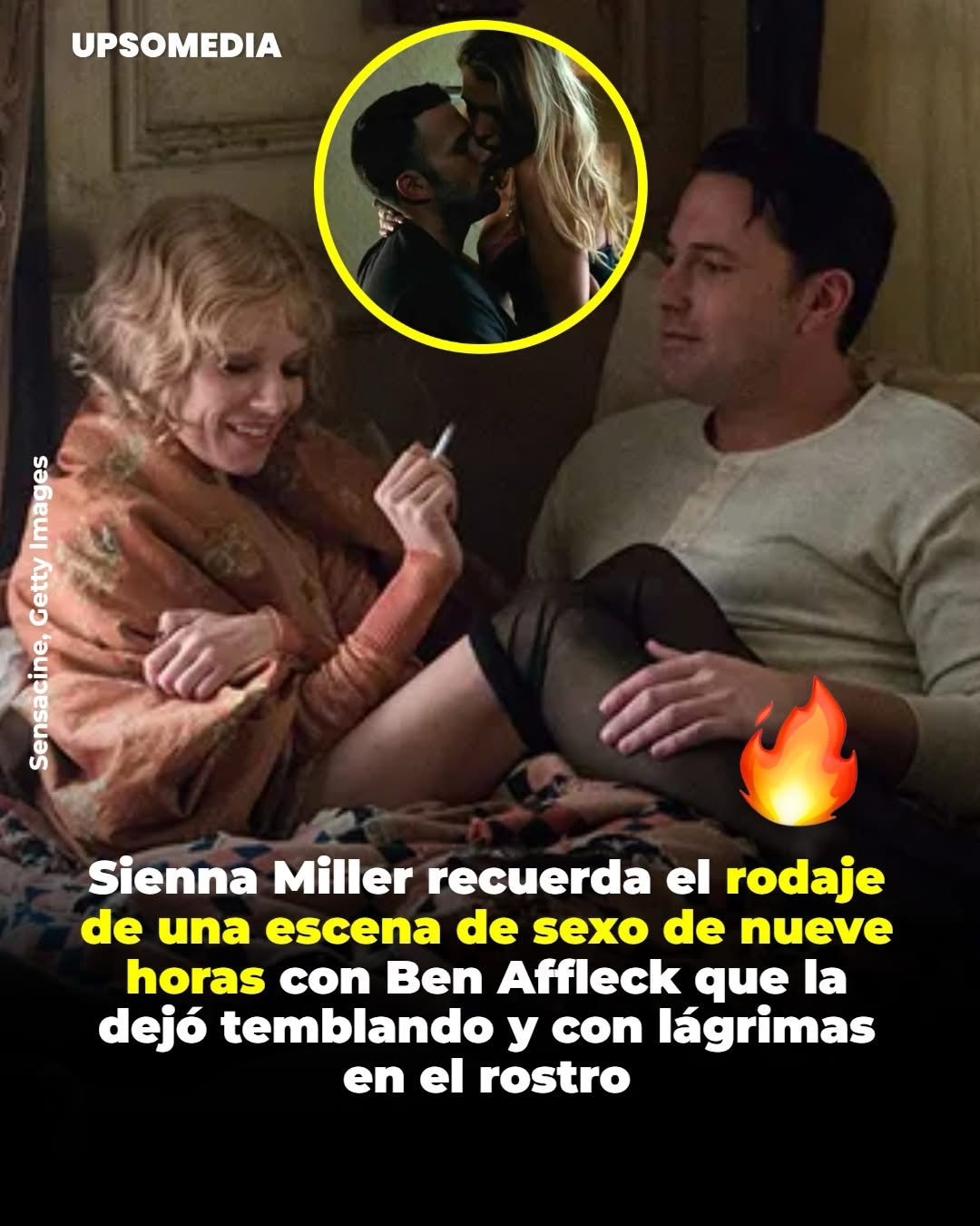 Según contó, entre risas y lágrimas por el cansancio, la experiencia resultó tan intensa como incómoda, aunque destacó el profesionalismo de su compañero, Affleck