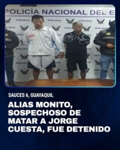 MONITO FUE DETENIDO POR OTRA CAUSA Y NO POR EL ASESINATO DEL PERIODISTA JORGE CUESTA