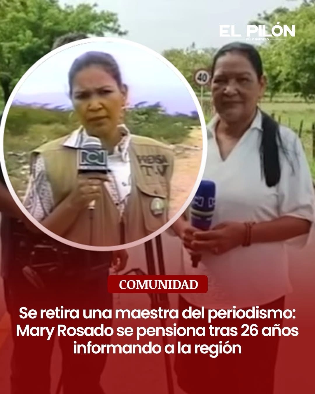 “Una señora periodista”