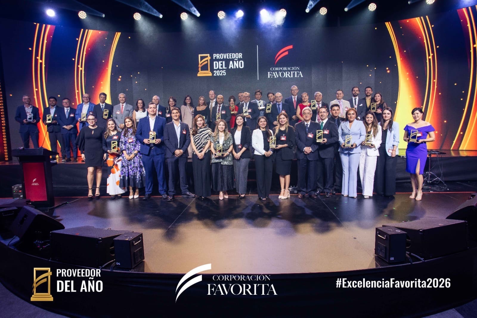 Corporación Favorita reunió a más de 2.000 colaboradores y proveedores en Quito para celebrar la Convención de la Excelencia 2026
