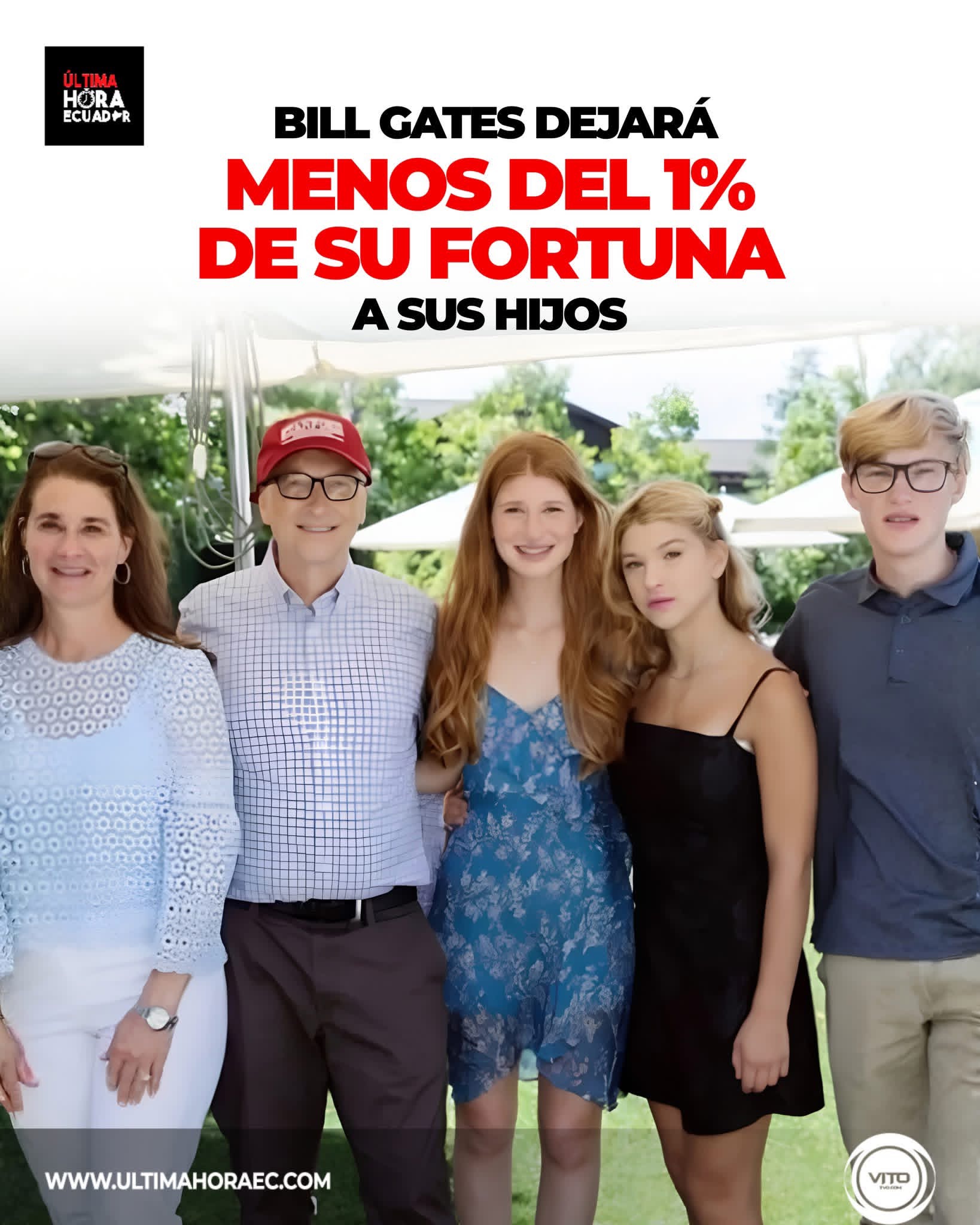 Gates aseguró que quiere que sus hijos construyan su propio camino profesional y económico