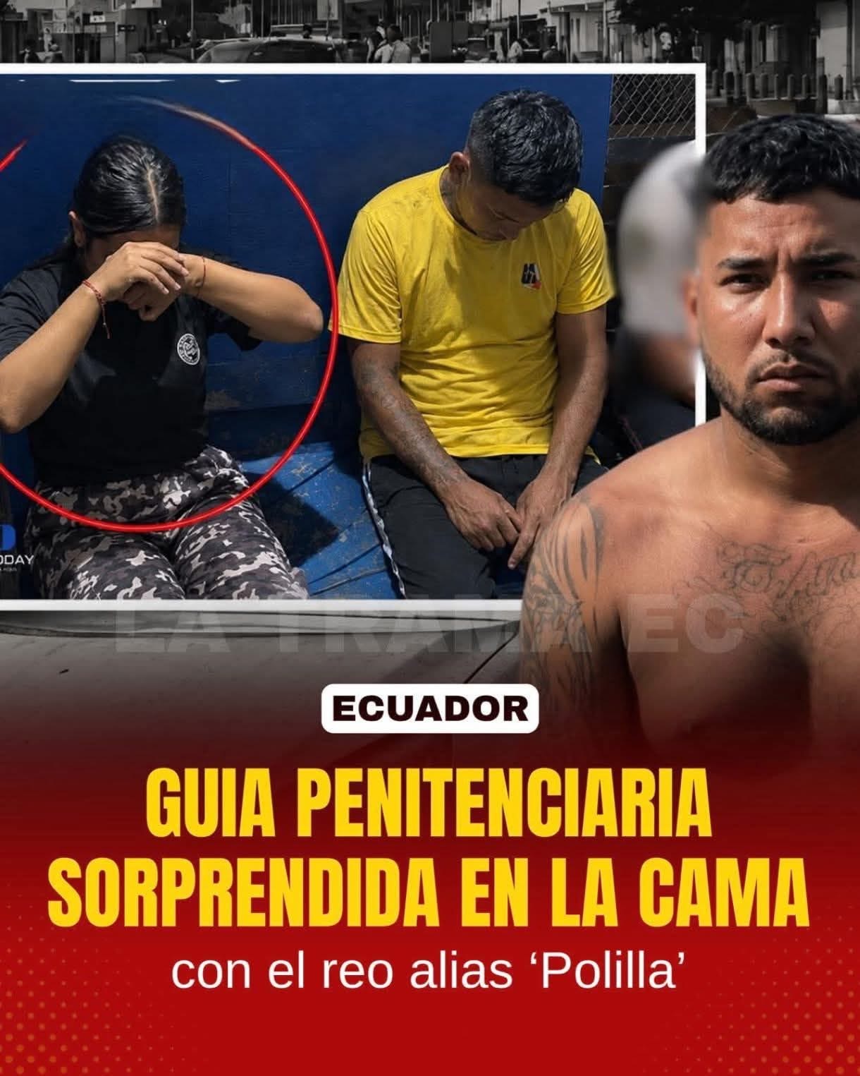 GUÍA PENITENCIARIA FUE ENCONTRADA JUNTO A ALIAS POLILLA DENTRO DE LA CÁRCEL