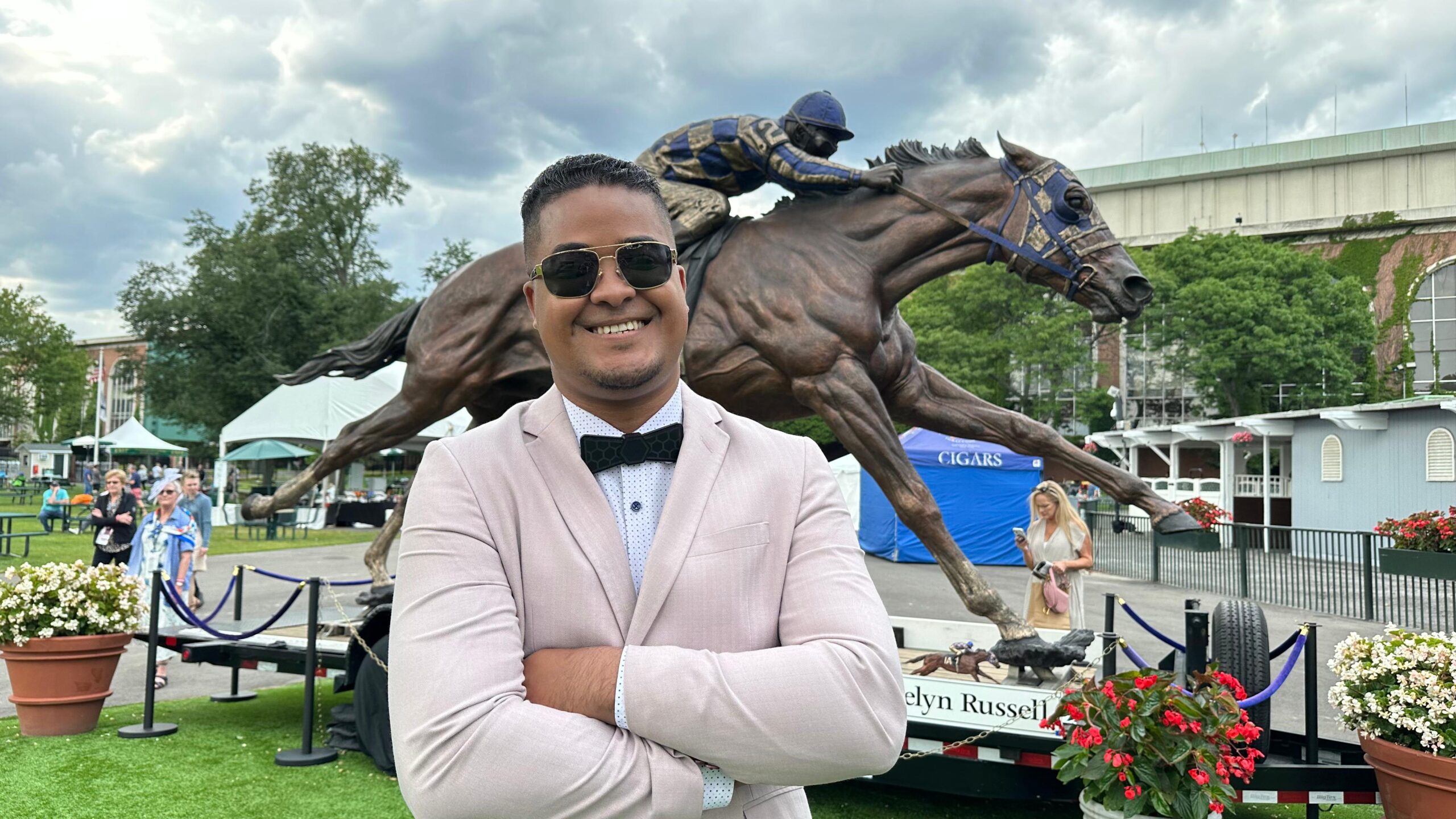 Darwin Vizcaya listo para el Belmont Stakes 158 en español