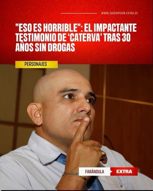 EL IMPACTANTE TESTIMONIO DE MAURICIO “CATERVA” AYORA TRAS 30 AÑOS SIN DROGAS