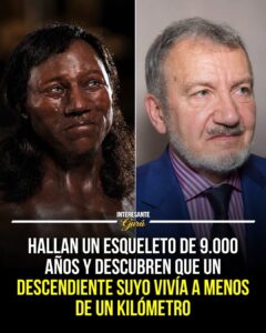 En una cueva de Cheddar, Inglaterra, fue descubierto un esqueleto humano con más de 9.000 años de antigüedad, conocido como “Cheddar Man”.