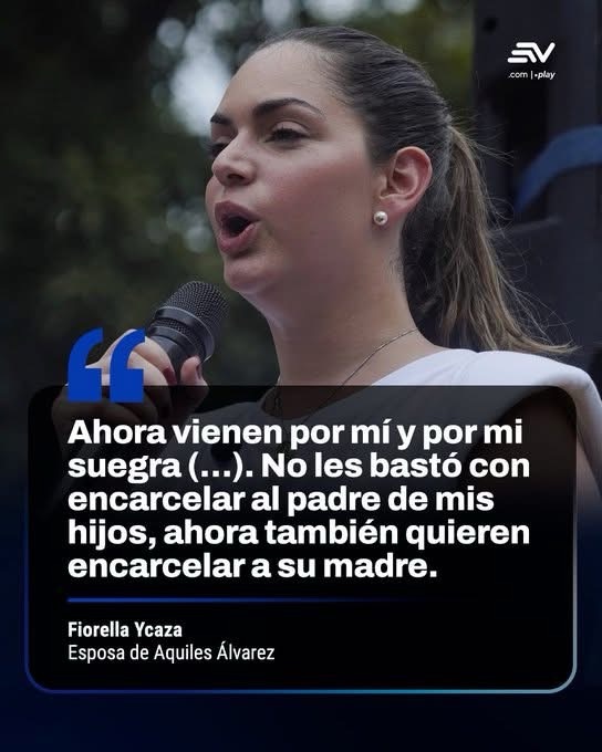 ESPOSA DE AQUILES ÁLVAREZ REVELA QUE FISCALÍA BUSCA VINCULARLA JUNTO A SU SUEGRA