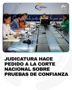 LA JUDICATURA PIDE A LA CORTE NACIONAL QUE DETALLE LOS ALCANCES DE LAS PRUEBAS DE CONFIANZA EN LA FUNCIÓN JUDICIAL