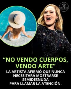 Adele volvió a encender las redes con unas declaraciones que ya están dando mucho de qué hablar 👀🎤