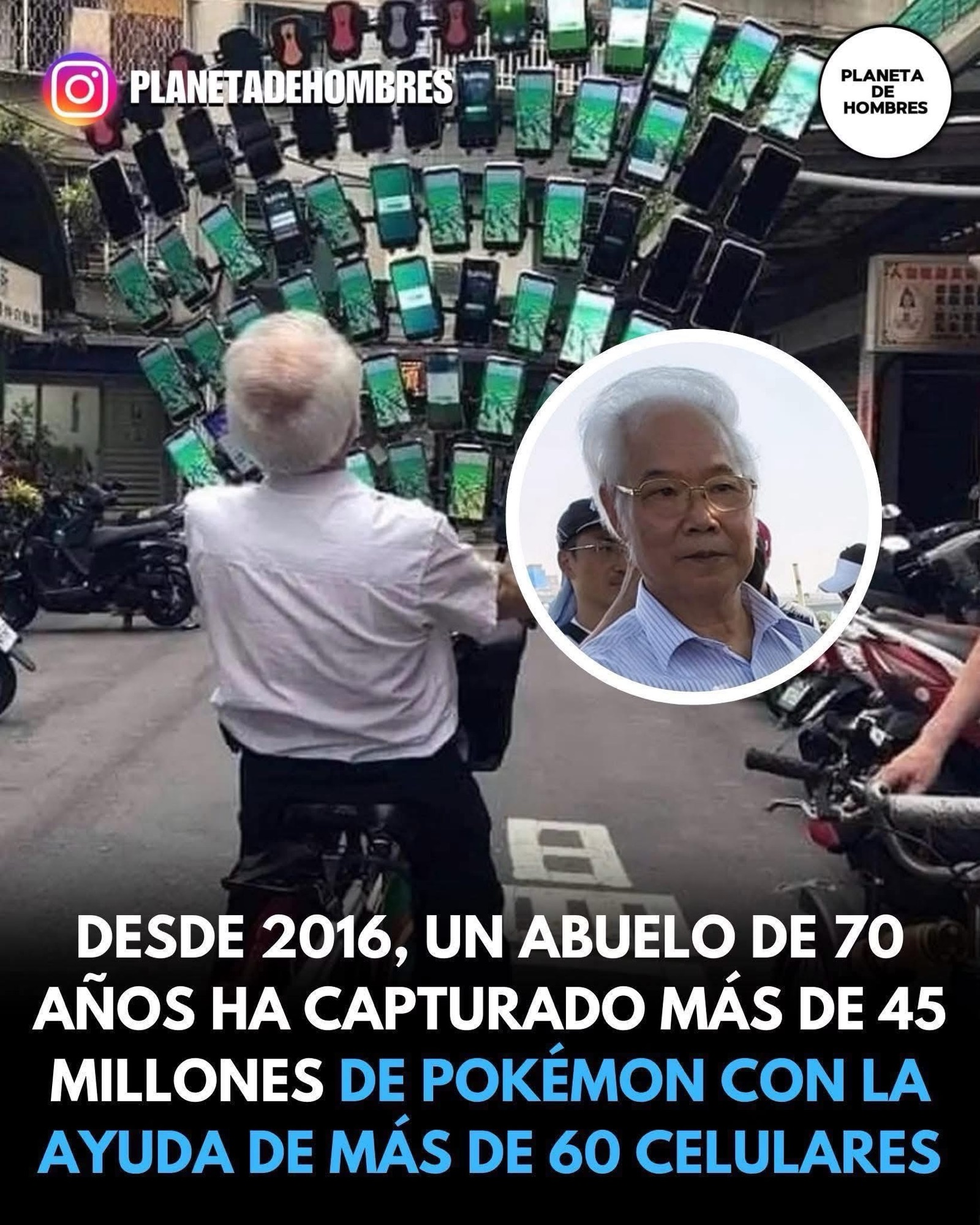 Chen San-yuan, un maestro taoísta de 70 años y experto en Feng Shui de Taipéi, se convirtió en una auténtica leyenda urbana conocida como el “Tío Pokémon”