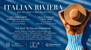 El Made in Italy se apodera de Miami Swim Week y Cabana con “Italian Riviera”