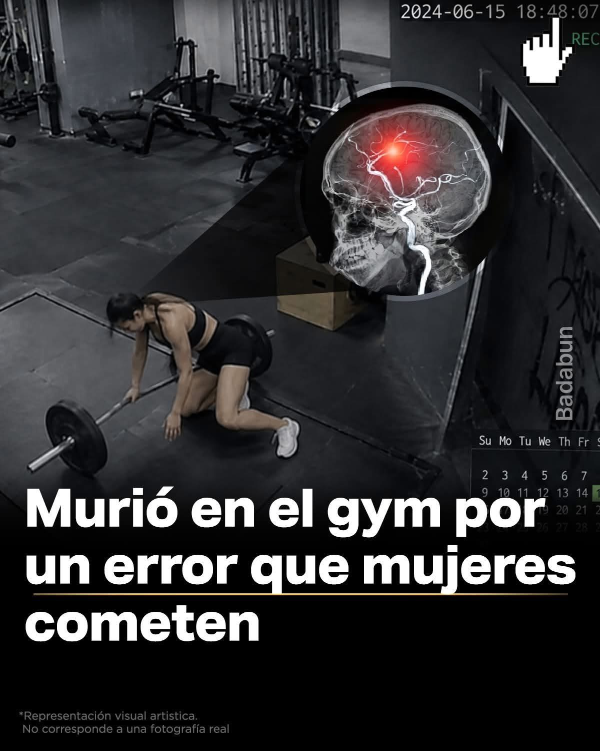 𝗨𝗡𝗔 𝗠𝗨𝗝𝗘𝗥 𝗣𝗘𝗥𝗗𝗜Ó 𝗟𝗔 𝗩𝗜𝗗𝗔 𝗘𝗡 𝗘𝗟 𝗚𝗜𝗠𝗡𝗔𝗦𝗜𝗢 𝗣𝗢𝗥 𝗨𝗡 𝗘𝗥𝗥𝗢𝗥 𝗤𝗨𝗘 𝗠𝗜𝗟𝗘𝗦 𝗖𝗢𝗠𝗘𝗧𝗘𝗡 𝗧𝗢𝗗𝗢𝗦 𝗟𝗢𝗦 𝗗Í𝗔𝗦.