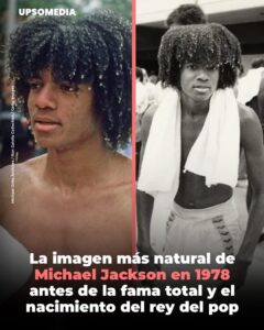 En Los Ángeles, se tomó una fotografía poco conocida de un joven Michael Jackson de 20 años