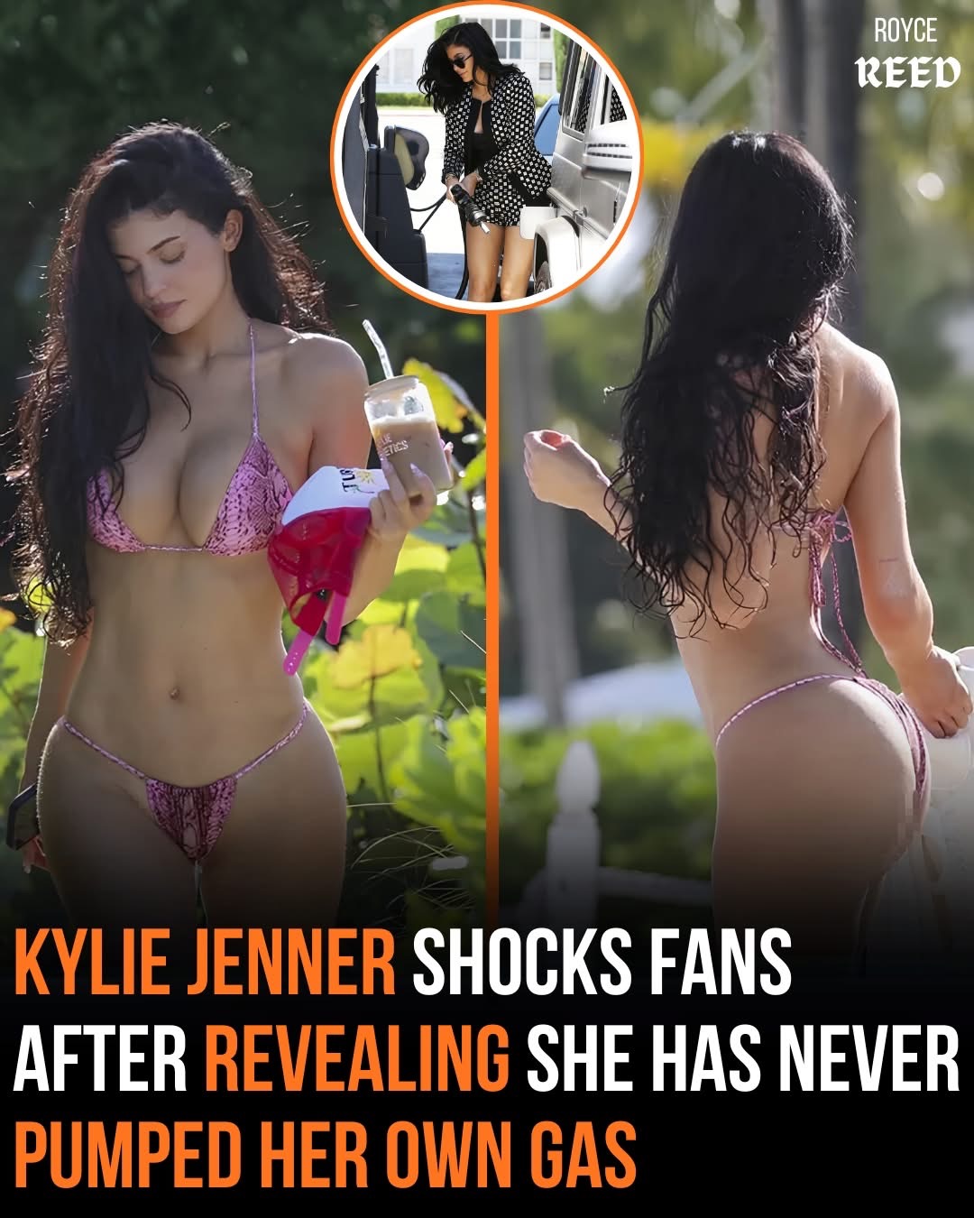 Kylie Jenner reveló una vez que nunca ha inyectado su propio gas en toda su vida