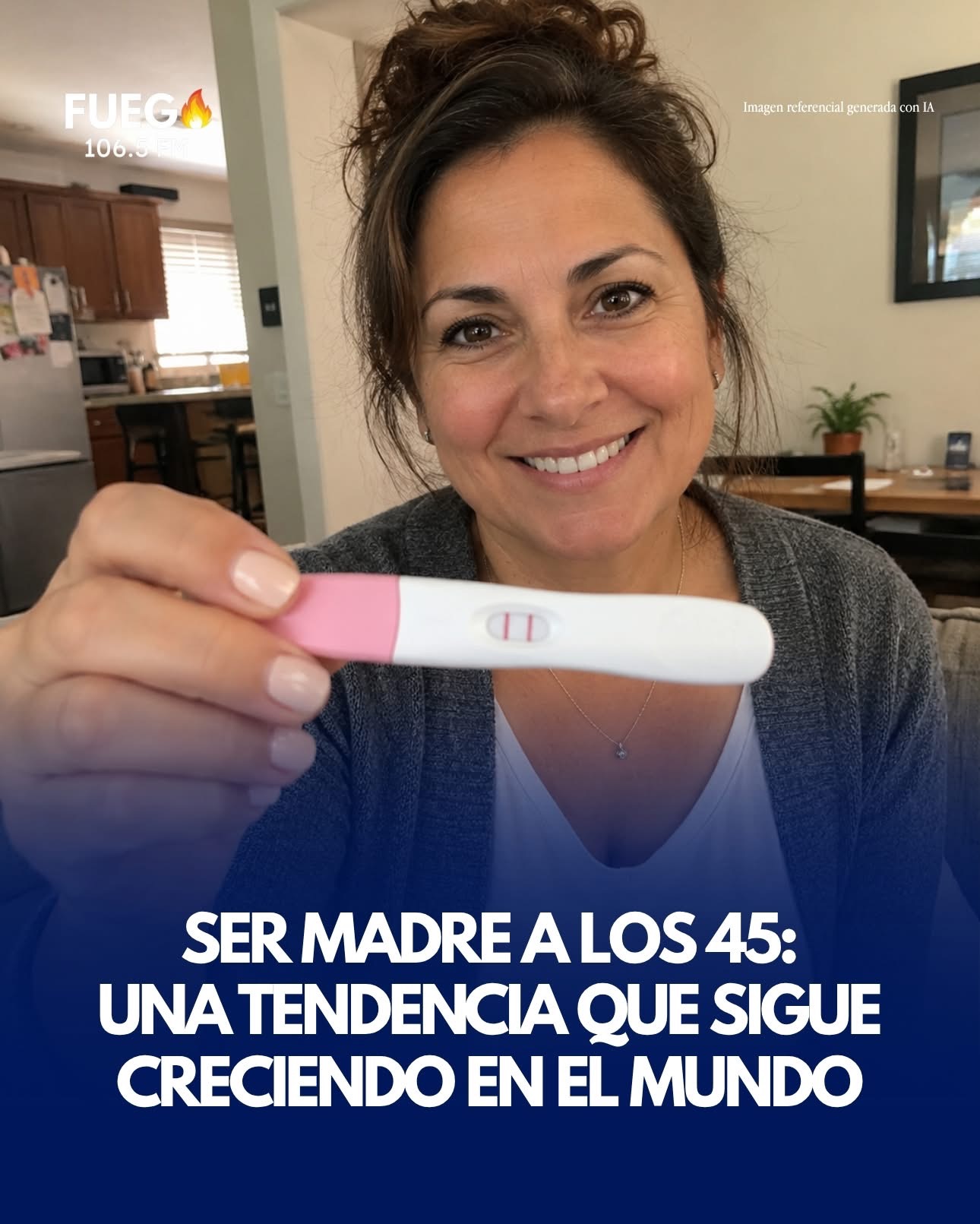 Miles de mujeres están optando por la maternidad en etapas más avanzadas de su vida.