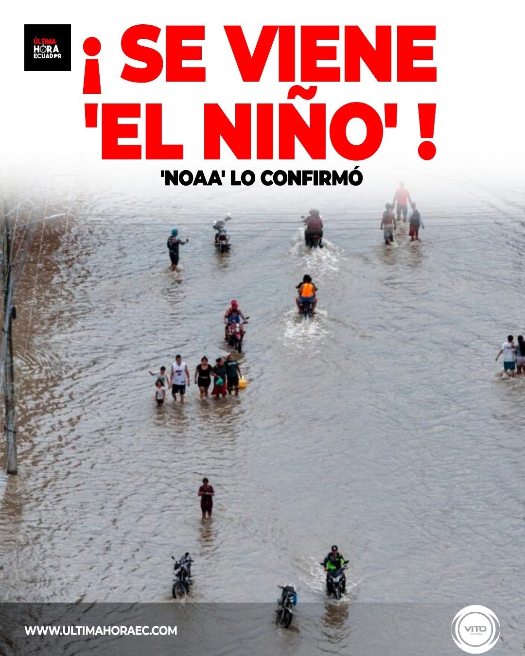 NOAA confirmo el fenómeno del niño