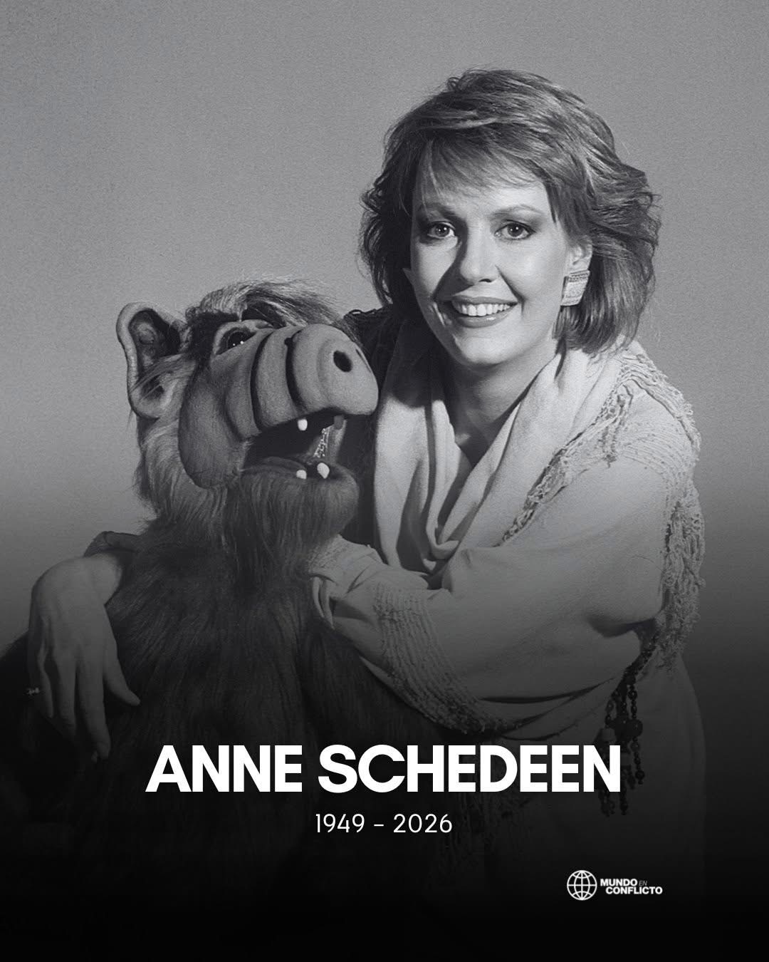 Falleció la actriz Anne Schedeen
