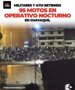 Operativo dejó 95 motocicletas retenidas