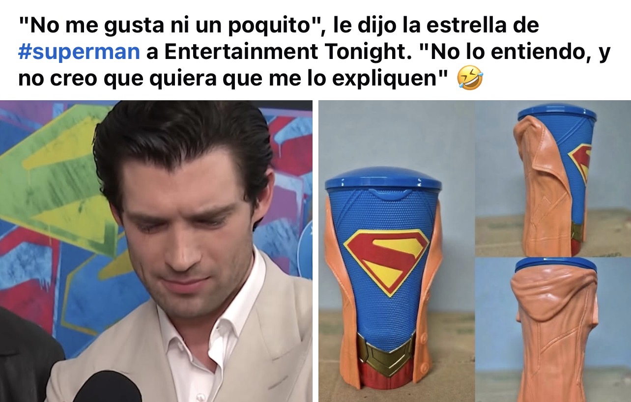 David Corenswet ha reaccionado a la taza viral de SUPERGIRL