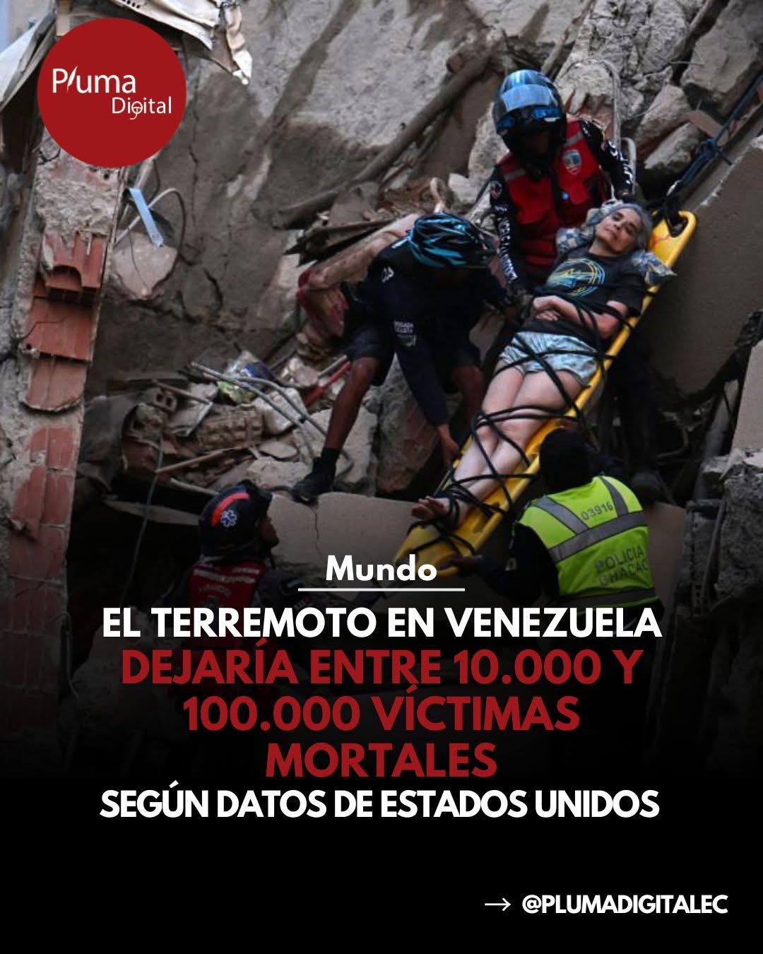 Terremoto de magnitud 7,5 registrado frente a la costa de Venezuela