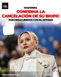 La esperada película autobiográfica de Madonna no llegará a concretarse