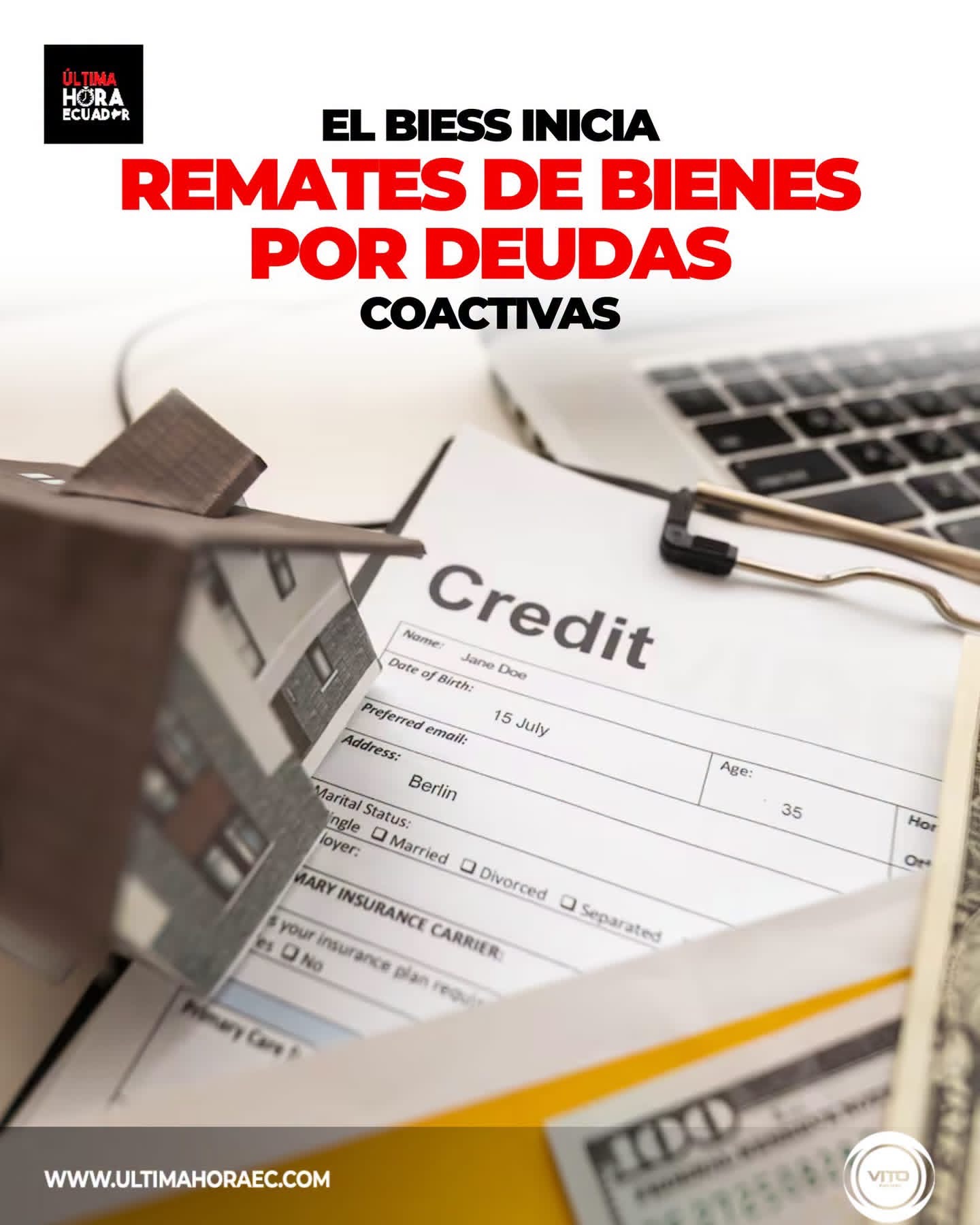 El Biess iniciará en julio de 2026 el remate de departamentos  y casas por procesos coactivos.