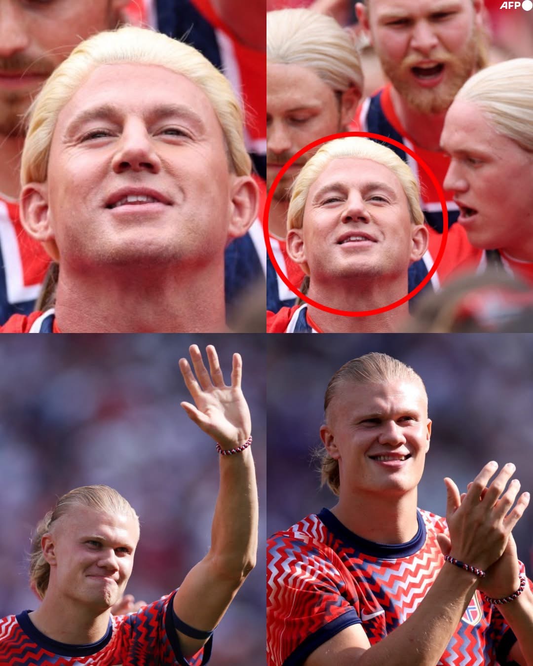 Channing Tatum otra vez se caracterizó como el doble de Erling Haaland