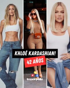 🎂✨ ¡Feliz cumpleaños a Khloé Kardashian! 🎉💖