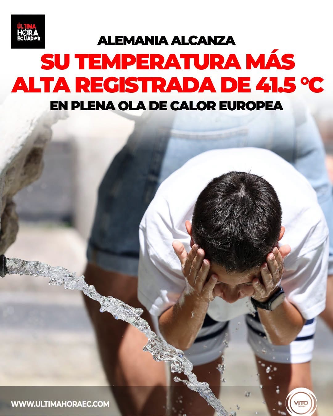 Alemania vive un calor histórico