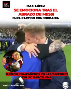 Exfutbolista argentino Maxi López 😢🇦🇷 no pudo contener las lágrimas al recordar su encuentro con Lionel Messi