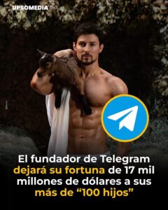Repartirá su fortuna, valorada en más de 17 mil millones de dólares según Forbes, entre sus seis hijos biológicos y otros más de 100 niños concebidos mediante donaciones de esperma