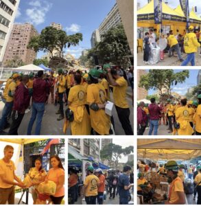 MINISTROS VOLUNTARIOS DE SCIENTOLOGY LIDERAN IMPORTANTE OPERACIÓN HUMANITARIA EN VENEZUELA JUNTO A LOS TOPOS AZTECA DE MÉXICO Y CONVOCAN A NUEVOS VOLUNTARIOS