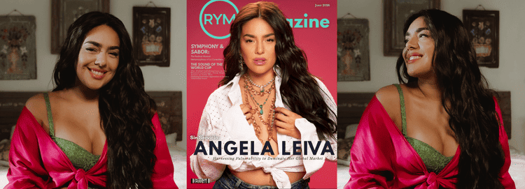 Angela Leiva, protagonista de la edición más reciente de RYM Magazine