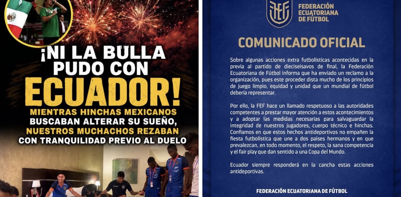 FIFA TIENE QUE SANCIONAR ESTE ATROPELLO A LA SELECCIÓN ECUATORIANA